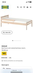 ikea toddler bed