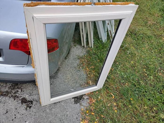 PVC Double glazed window- Cream- High Quality