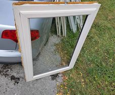 PVC Double glazed window- Cream- High Quality
