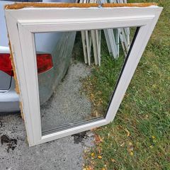 PVC Double glazed window- Cream- High Quality
