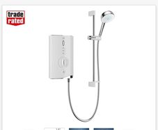 Mira Sport Max with Airboost White/Chrome 9kW Electric Shower (931PM)
