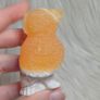 orange calcite parrot carving Image 2
