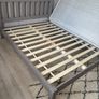 king bed frame and mattress Image 7