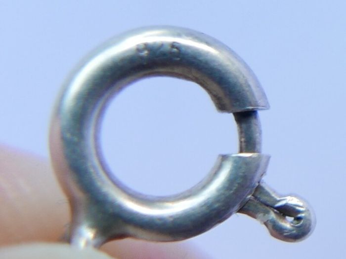 Vintage Heavy Sterling Silver Charm Bracelet length 7" - 37,9g
