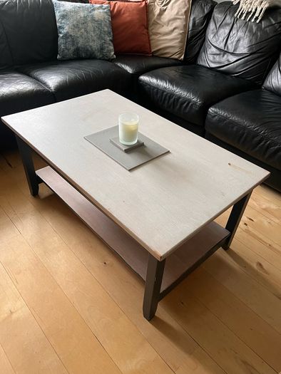 Wooden coffee table