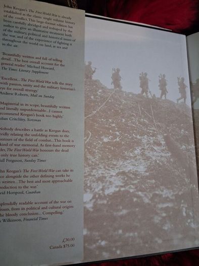 The First World War / An illustrated History /John Keegan / 1st.ed., / 2001
