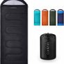 Sleeping Bag Adults 3-4 Season Warm Weather & Winter, Lightweight,Waterproof Indoor & Outdoor Use (MULTIPLE COLOURS) Image 2