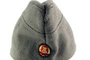Vintage East German army side cap