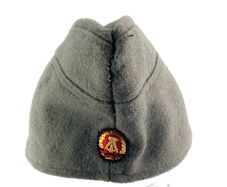 Vintage East German army side cap