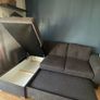 fold-out corner sofa, very good condition Image 2