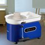 NEW SALE | Pottery Wheel 11in Ceramic Wheel Foot Pedal Sculpting Tools Apron 450W Image 6
