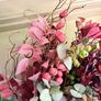 New bespoke XXL autumnal mulberry cascading wreath Image 7