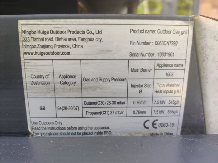 Gas BBQ 3 burners Plancha Griddle