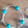 Stunning Sterling Silver and Malachite Set of 4 Image 2