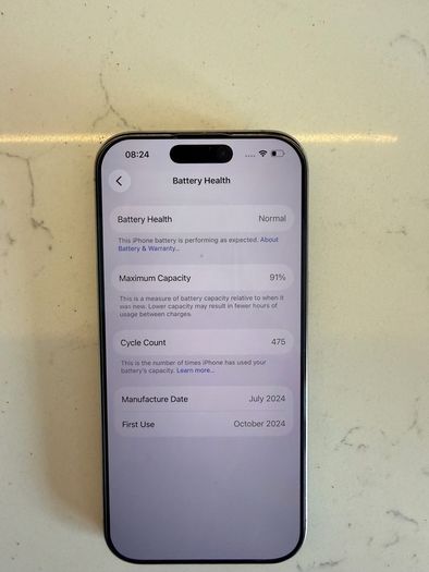 iPhone 16 Pro 256GB- Has fault