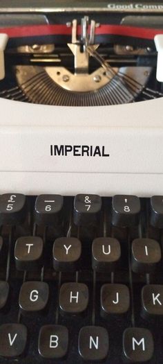 Cased Portable Typewriter