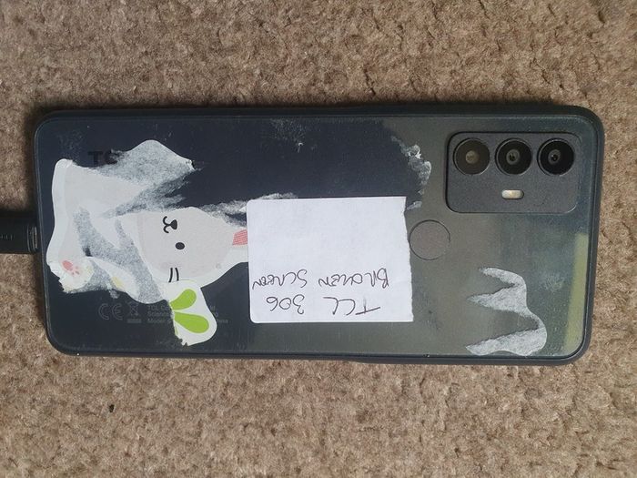 TCL 306 Broken Screen - Repair/Parts - Unlocked - No FRP Lock