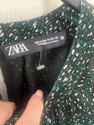 Zara Midi Dress fully lined worn once - Size M / Size 10/12