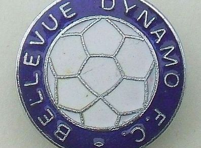 Bellevue Dynamo Football Club - team supporter's enamel badge (c.1970). Scarce badge.