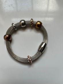 Two tone bracelet