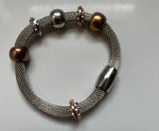 Two tone bracelet