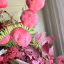 New bespoke XXL autumnal mulberry cascading wreath Image 10