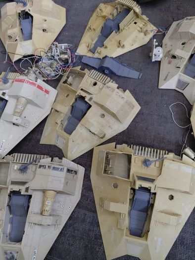 Vintage Original Star Wars toy parts massive lot
