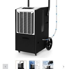 Costway 66 L/Day Commercial Dehumidifier