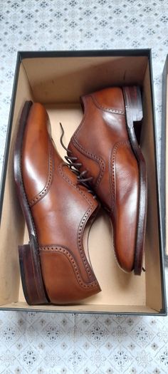 Loake new leather shoes