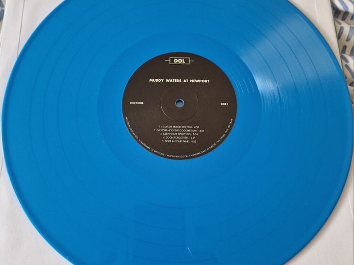 Muddy Waters - At Newport 1960, Vinyl, LP, Blue coloured vinyl, RE