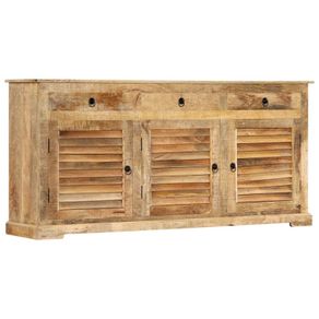 Side Cabinet 170x38x80 cm Solid Mango Wood