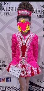 Irish dancing dress