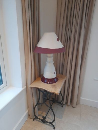 Pottery Lamp