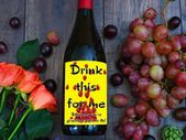 Drink this  for be because grandparents you are going to be wine label