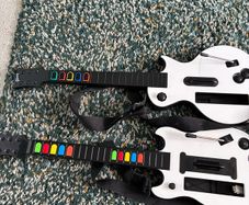 Nintendo Wii Guitar Hero Guitars