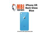 iPhone XR Replacement Back Glass Door Cover with Adhesive Blue
