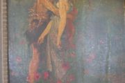 Antique Oil on Canvas with signature 16,4" x 12,4"
