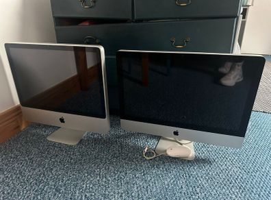 2x Apple iMac Bundle - A1224 20" and A1311 21.5"