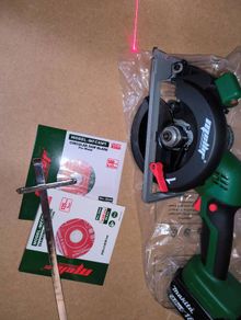 Meliff Skillsaw (compatible Makita Battery) NO BATTERY!!!