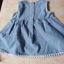 Dunnes  Stores  Baby Girls Embroidered  Dress. Age - 6-9 months. B.N.W.T. Image 4