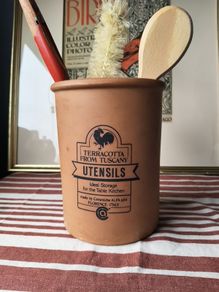 Vintage Terracotta Utensil holder