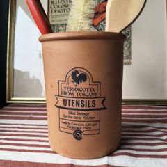 Vintage Terracotta Utensil holder