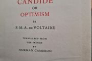 Candide Or Optimism By F. M. A. Voltair.