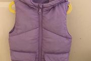 Girls Lilac Fleece Lined Body Warmer - see 3 pics