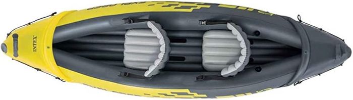 K2 Kayak, 2-Person Inflatable Kayak Set with Aluminum Oars and High Output Air Pump (FREE SHIPPING)