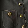 Elegant Vintage Herbert Grossman Black Skirt Suit Designed by Cynthia Steffe Made in USA Image 6