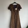 QED navy & gold dress size 16 - New with tags Image 3