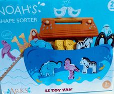 Brand New Le Toy Ban Noah's Shape Sorter 21 pieces
