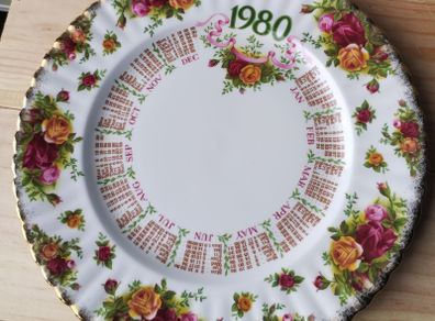 Calendar Plate 1980