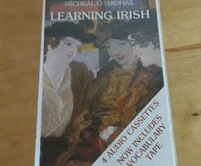 Learning Irish Cassette Tape Set 4 Tapes Micheal O Siadhail Yale University Press